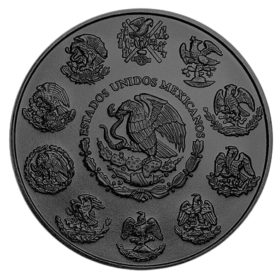 2024 Mexico Libertad Día de los Muertos VI Day of the Dead 1oz silver coin