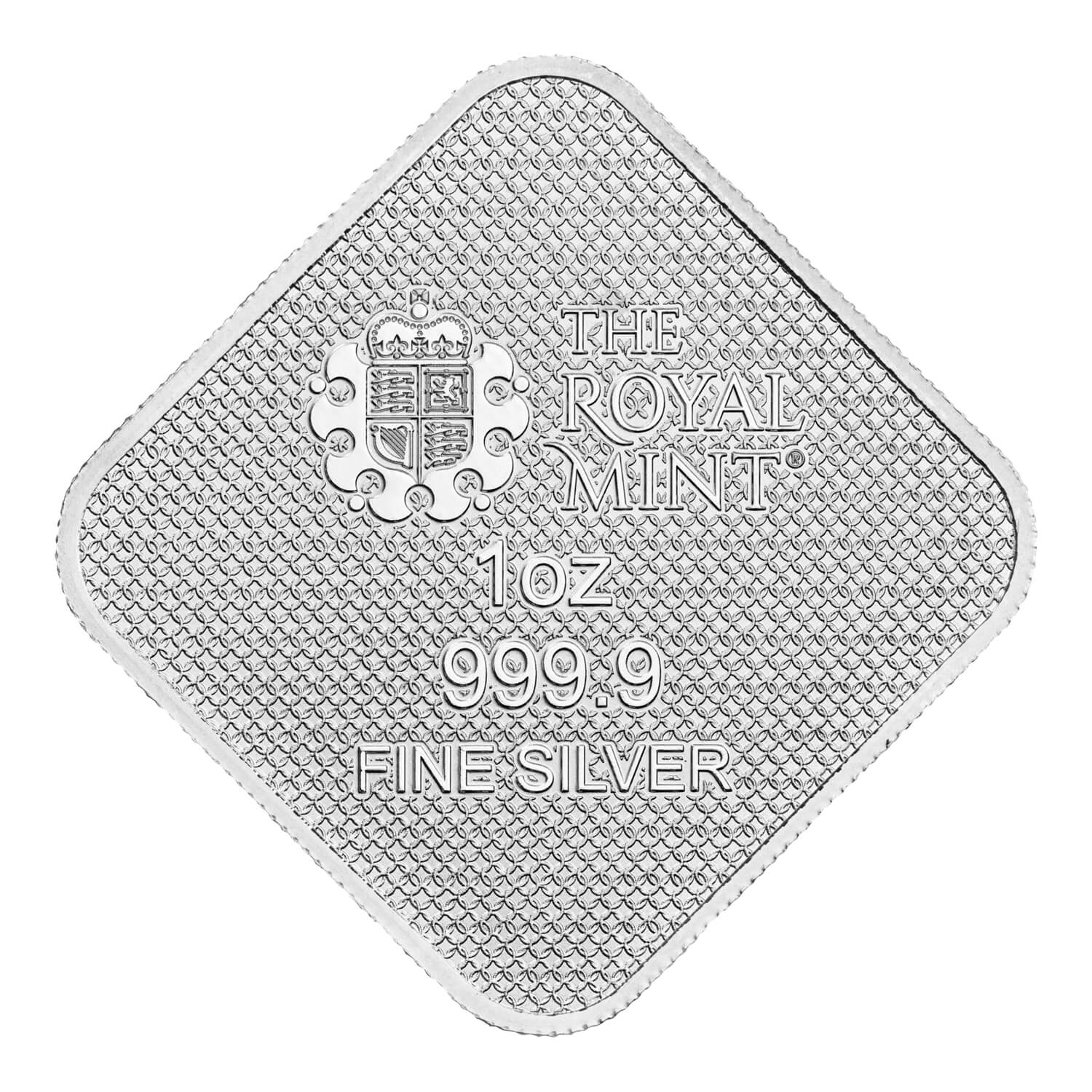 The Queen's Beasts 1oz Silver Bullion Bar on card