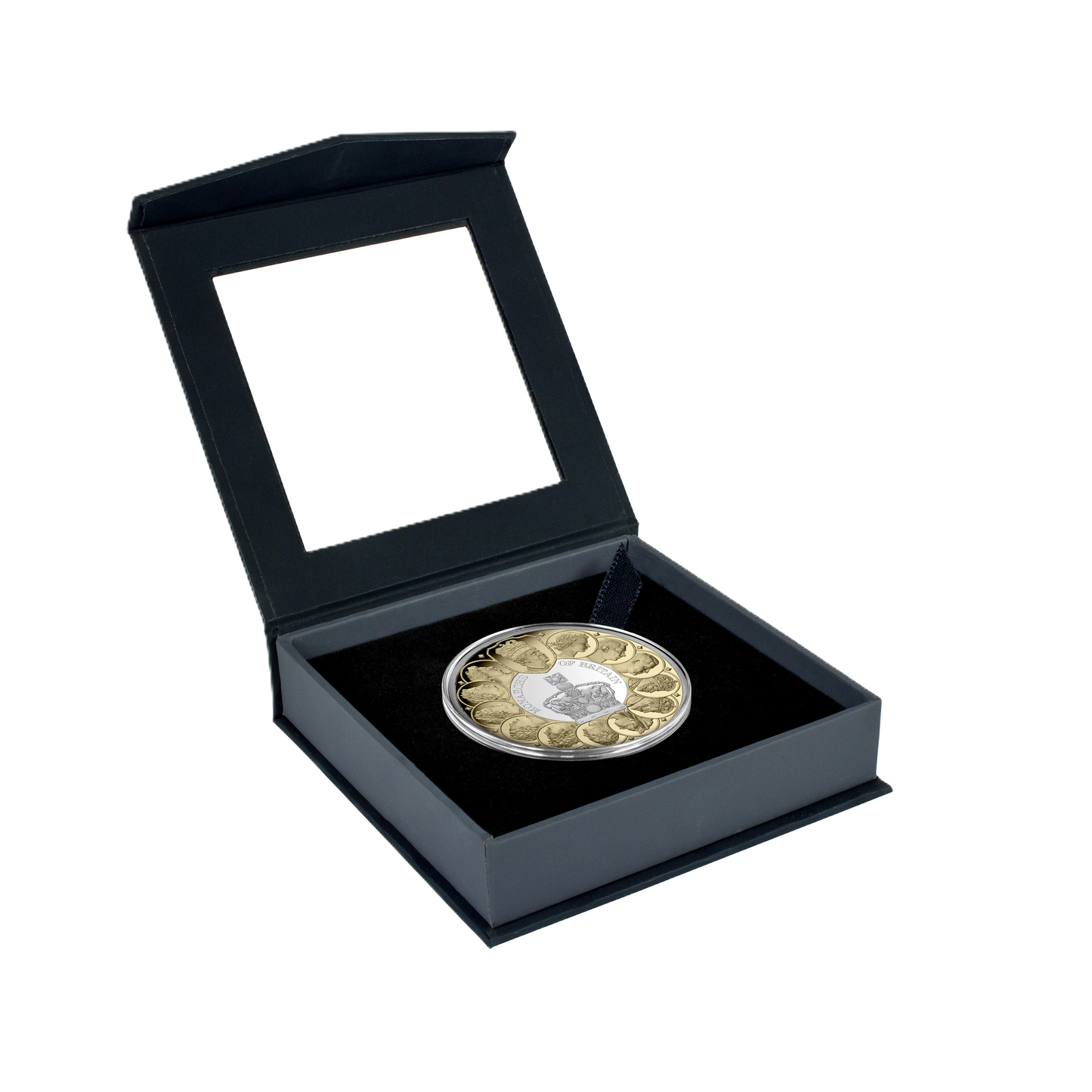 2025 Niue Monarchs of Britain 1oz Silver Proof & 24K Gilded 2-Coin Collection