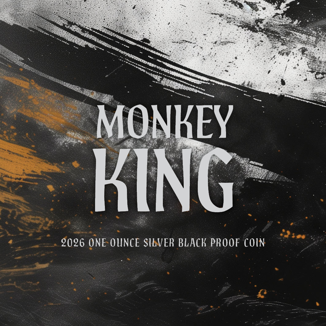 2026 Niue Monkey King 1oz Silver Black Proof Coin