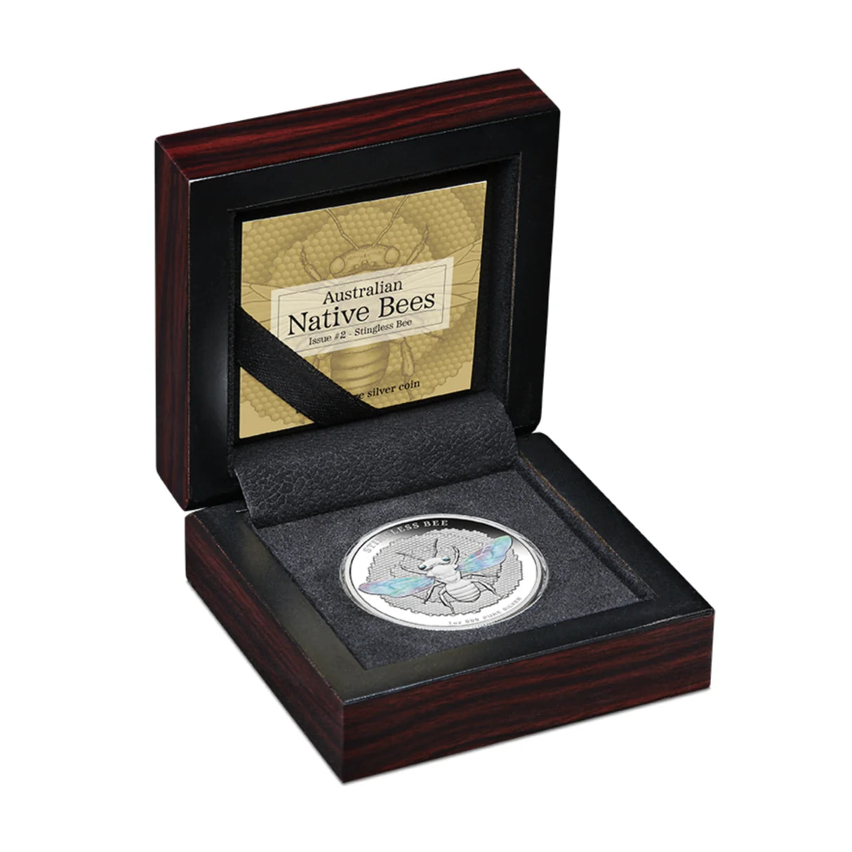 2026 Niue Native Bees 1oz Silver Proof Hologram 2-Coin Collection