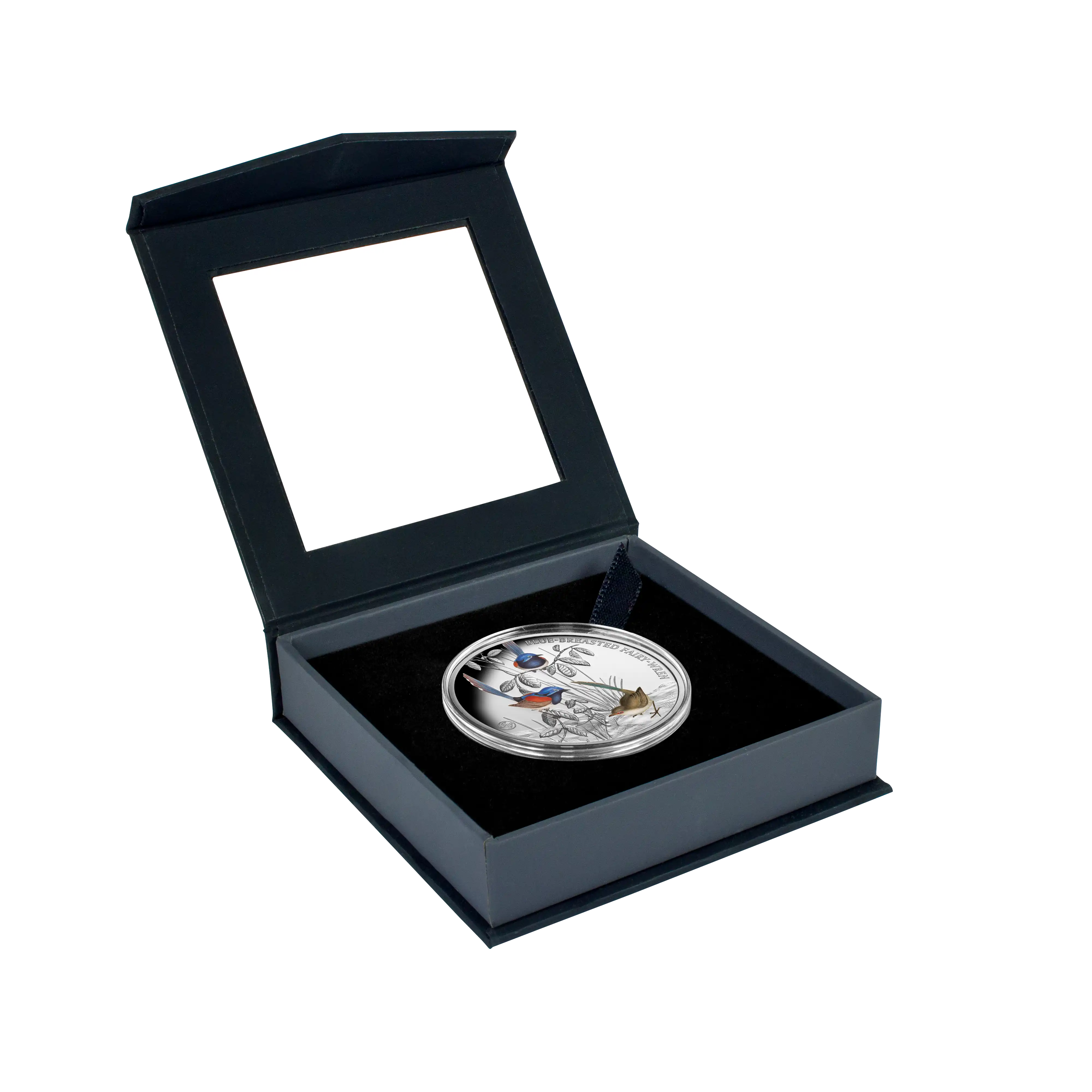 2026 Niue Birds of Australia Fairy-Wren 1oz Silver Coloured Proof Coin