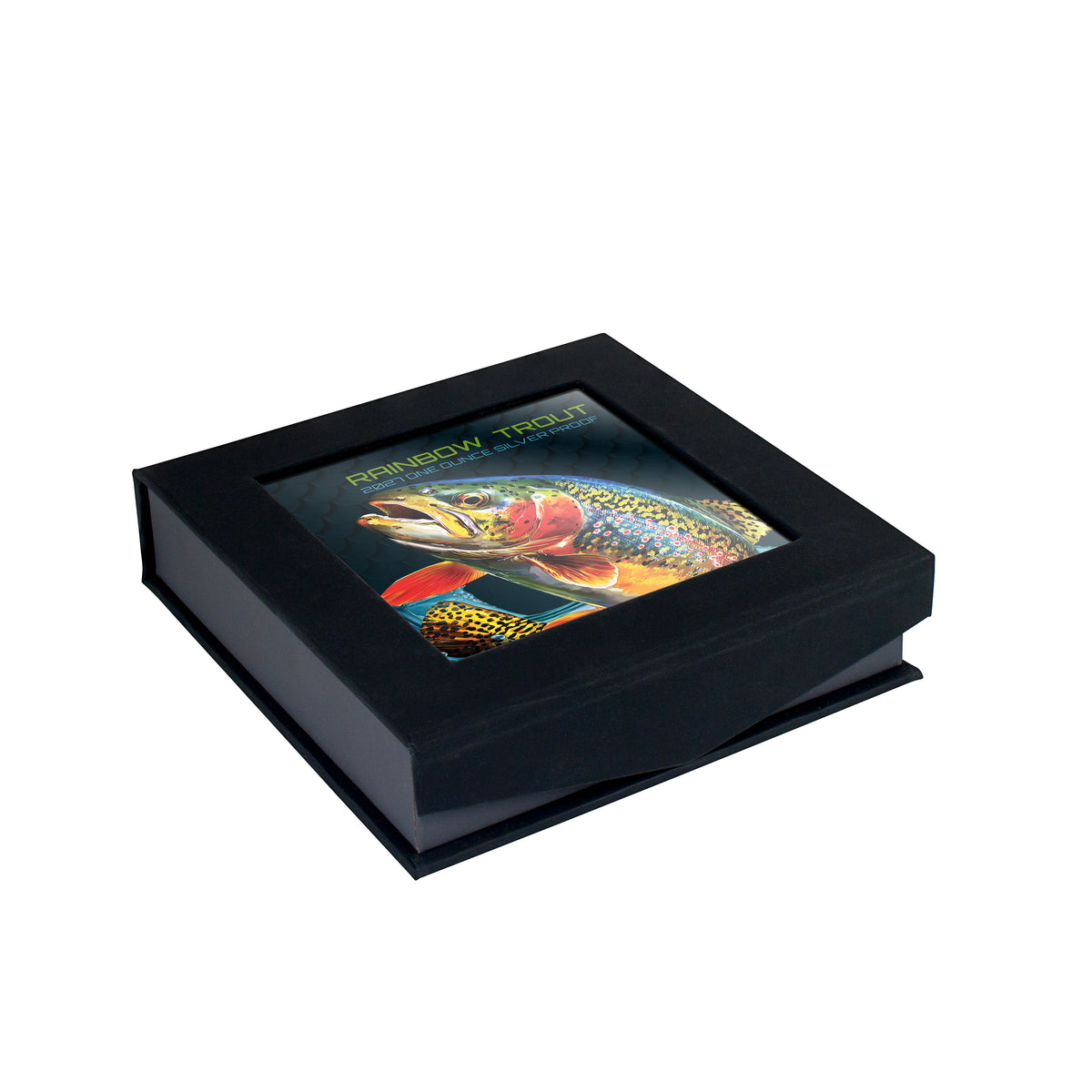 2027 Niue Rainbow Trout 1oz Silver Proof Coloured Coin
