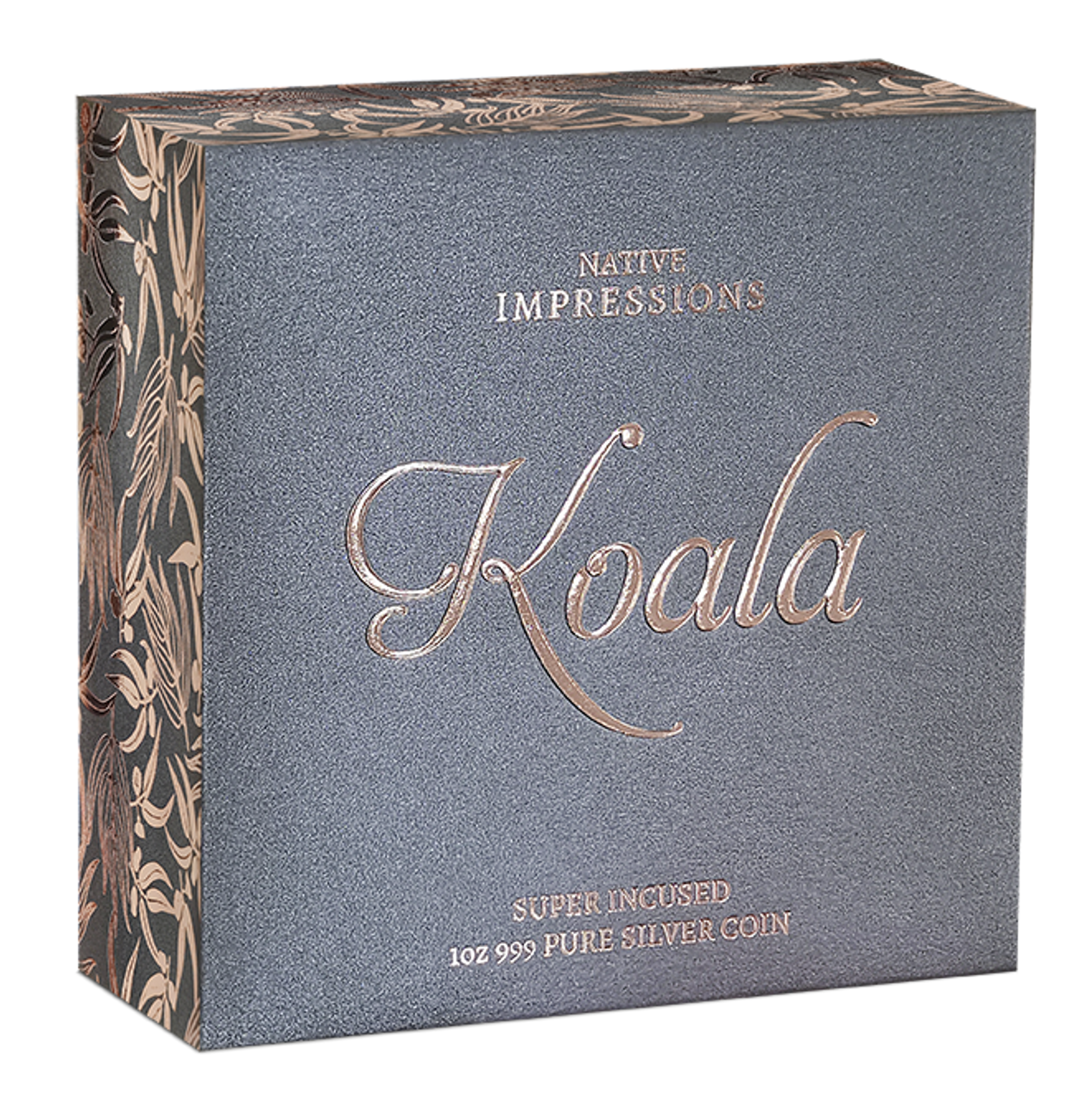 2025 Native Impressions Australian Koala 1oz Silver Super Incused Rose Gold Coin