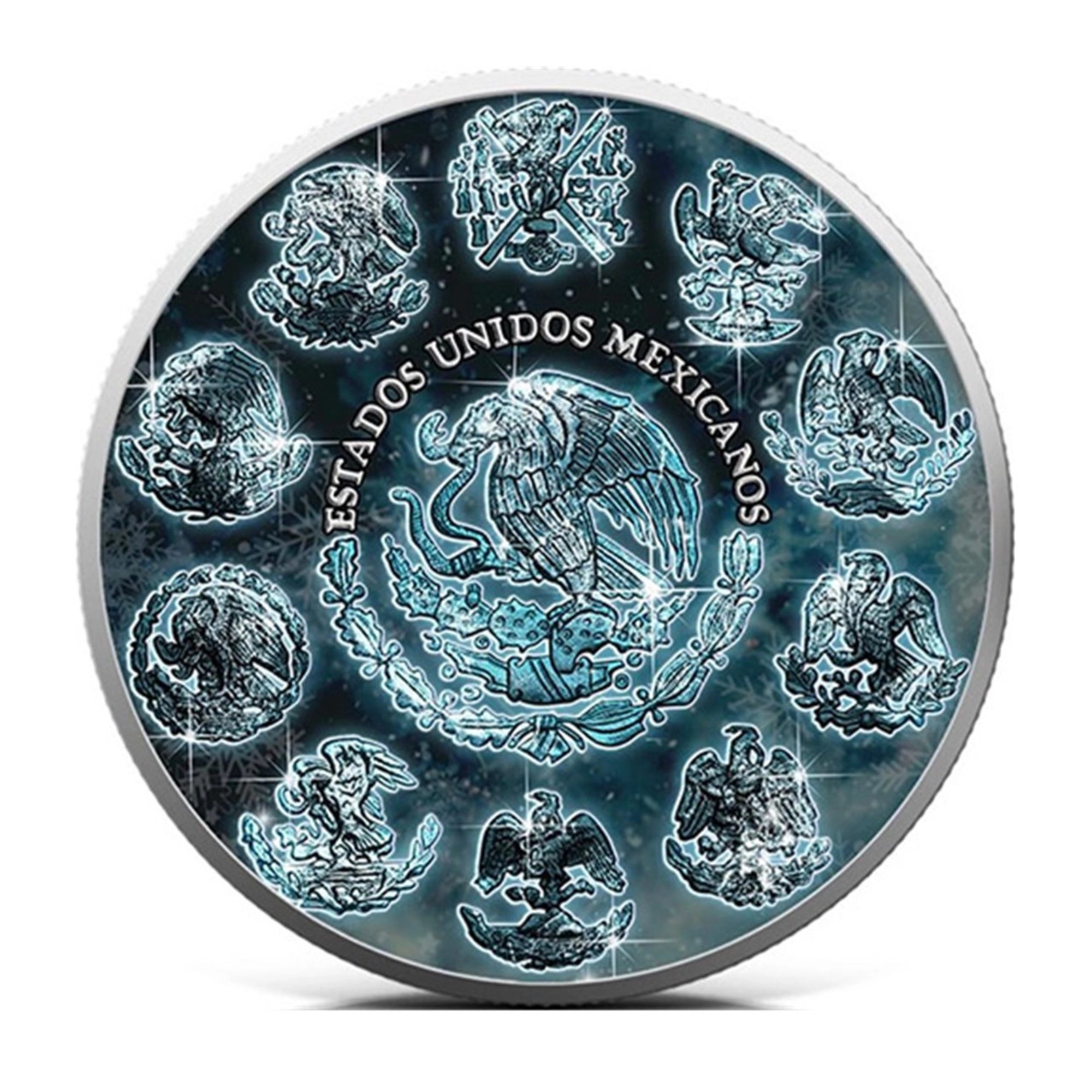2023 Mexico Libertad Ice Edition 1oz Silver Coin