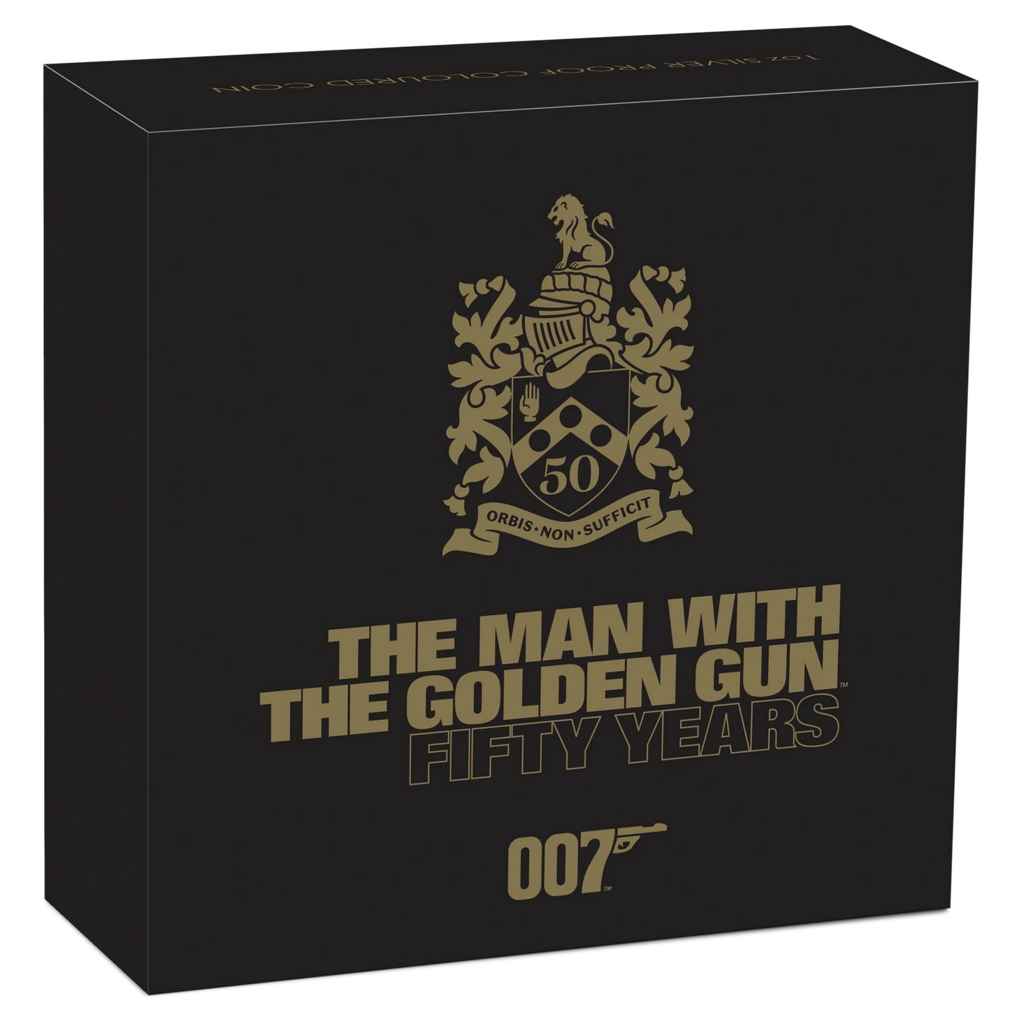 2024 Perth Mint James Bond The Man With The Golden Gun 1oz Silver Proof Coin
