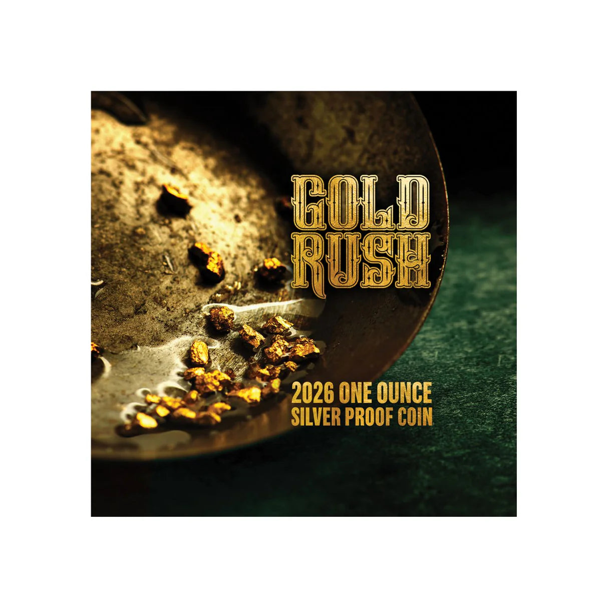 2026 Niue Gold Rush Anniversary 1oz Silver Proof Coin