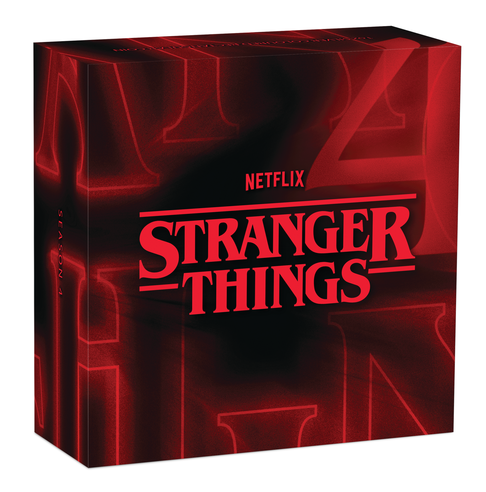 2026 Perth Mint Stranger Things Season 4 1oz Silver Coloured Rectangle Coin