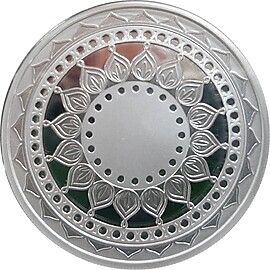 2019 Perth Mint Happy Diwali 1oz Silver Coloured Medallion