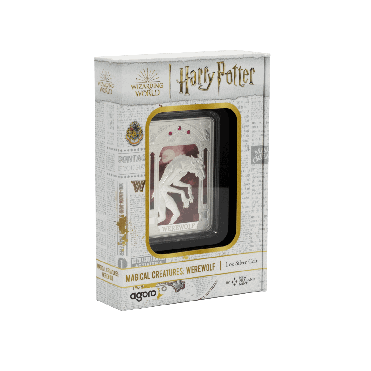 2025 Niue Harry Potter Magical Creatures Werewolf 1oz Silver Proof Coin
