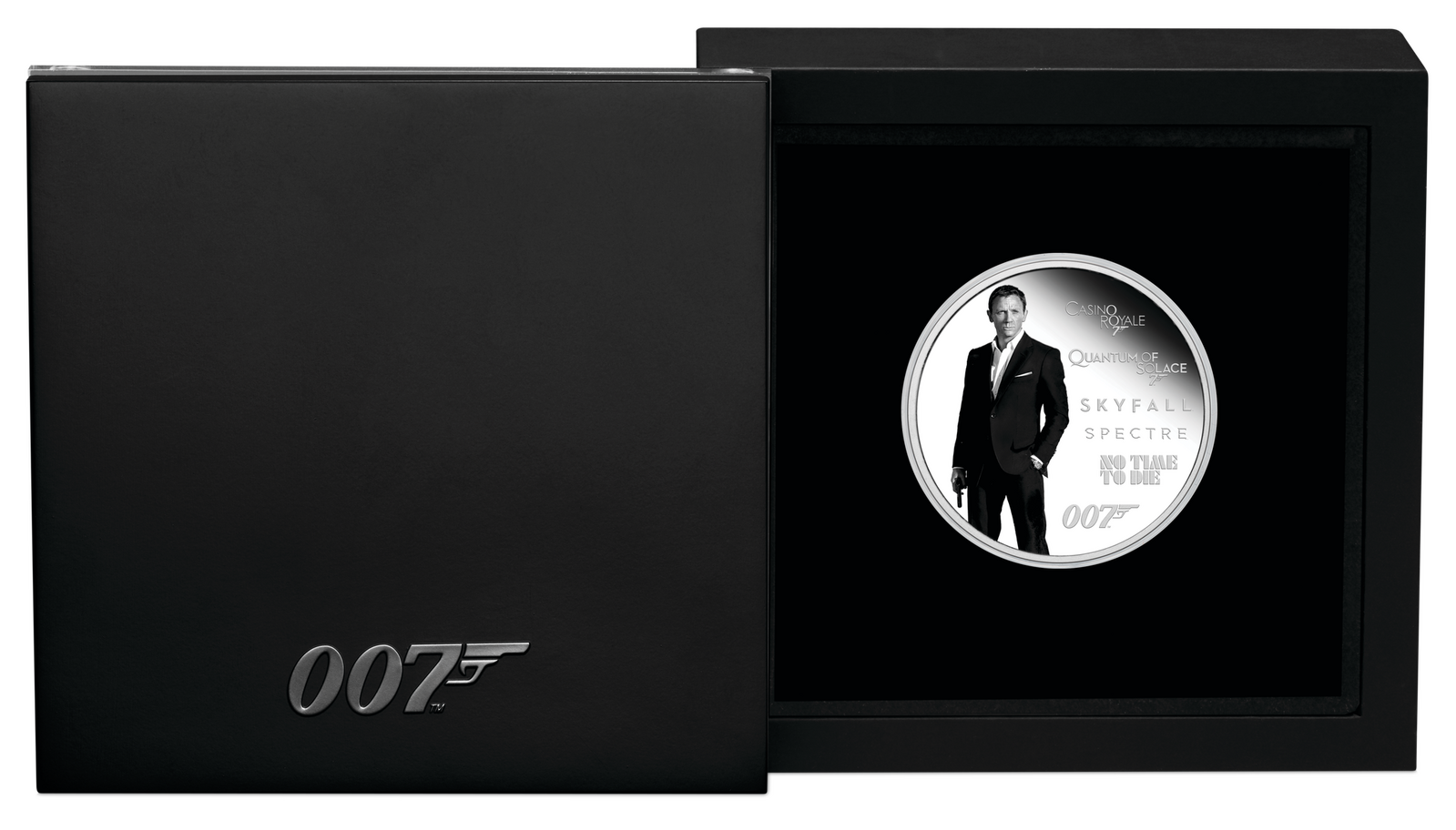 2024 Perth Mint James Bond Daniel Craig Legacy Series 1oz Silver Proof Coloured Coin