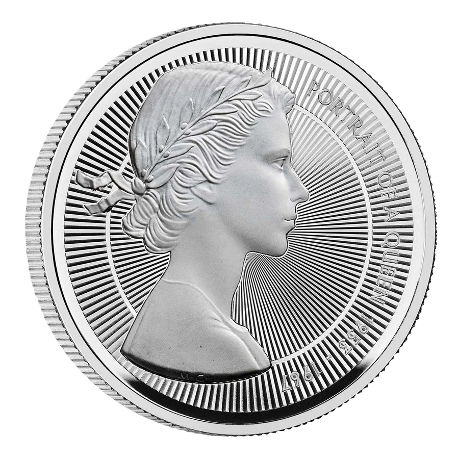 2026 Royal Mint Portraits of Queen Elizabeth II Mary Gillick £5 Silver Proof Coin