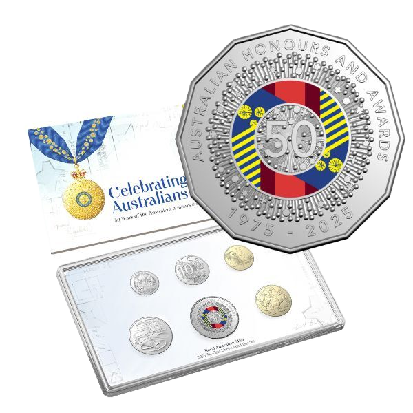 2025 RAM Australian Honour System Six-Coin Set