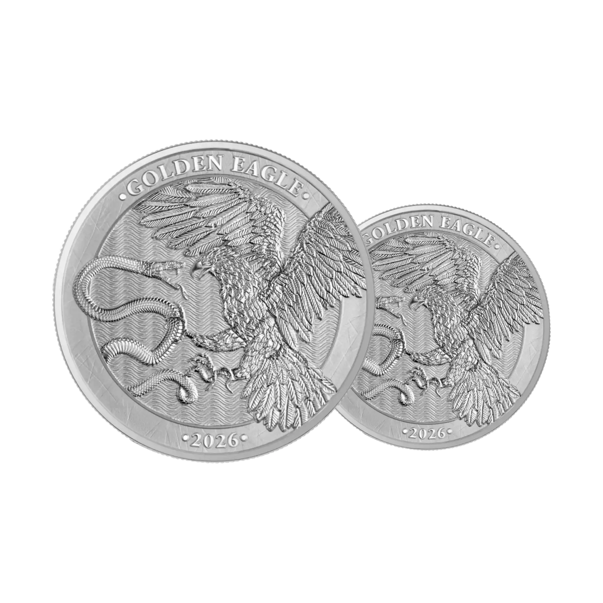 2026 Malta Golden Eagle 5 Euro 1oz Silver BU Coin