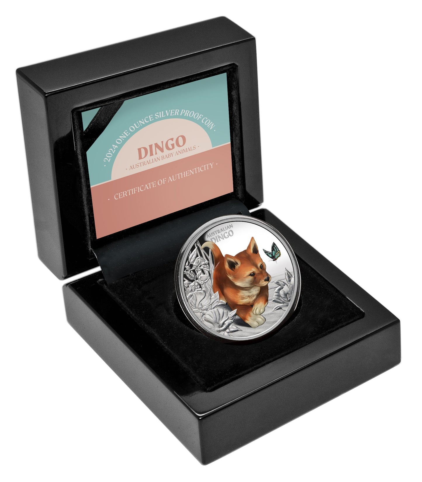 2024 Niue Baby Dingo $1 1oz Silver Proof Coin