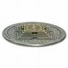 2022 Mongolia Buddha Mandala 3oz Antiqued Silver Colored Coin 111 mintage