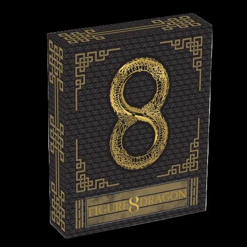 2018 Perth Mint Figure Eight Dragon 2oz Silver Antiqued Coin