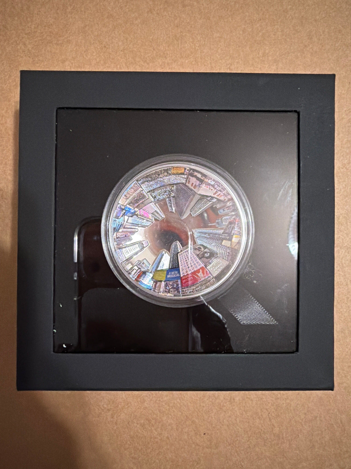 2025 New York City 3oz Silver Proof High Relief Coloured Coin