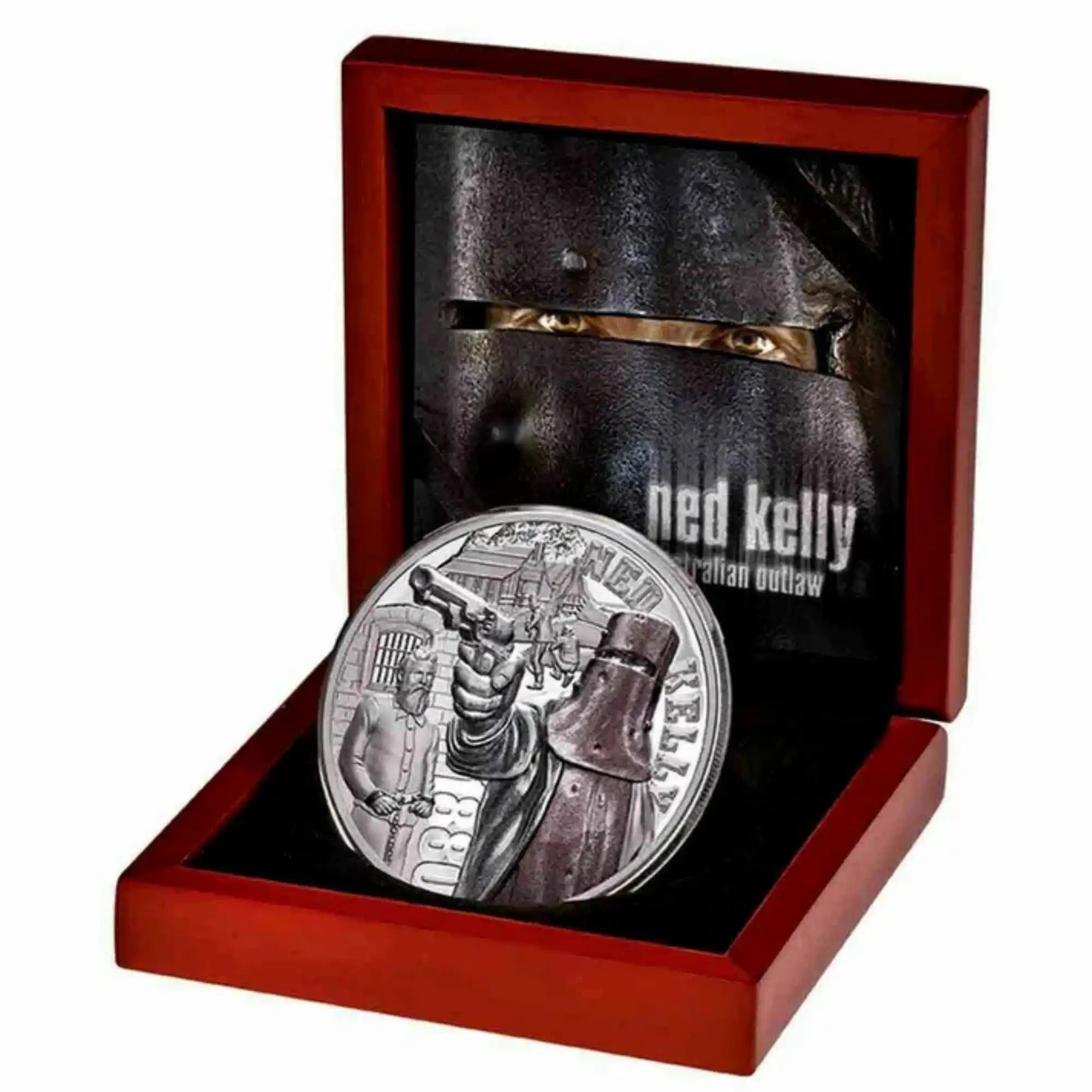 2020 Niue Ned Kelly 2oz Silver Proof Coin