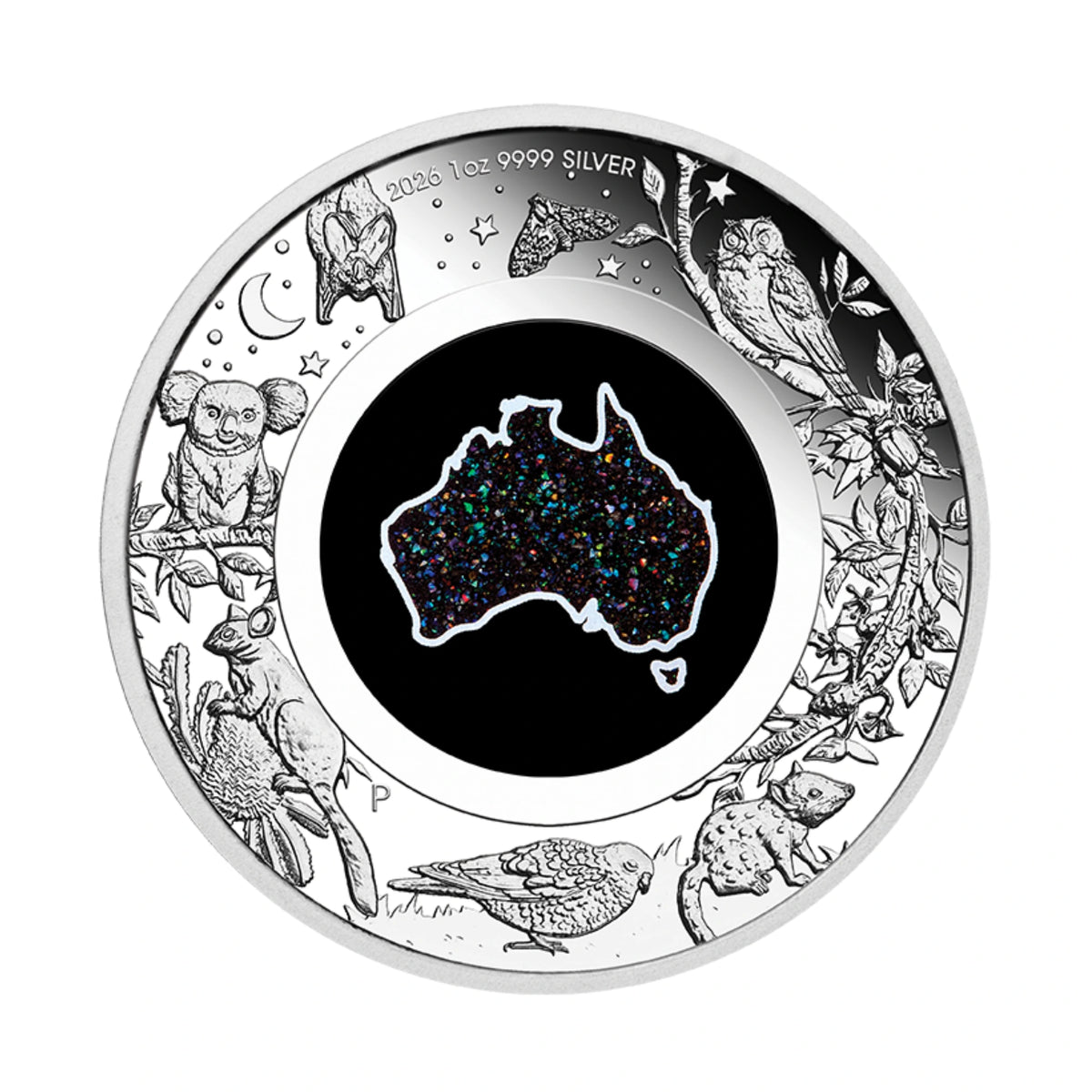 2026 Perth Mint Great Southern Land 1oz Silver Proof Opal Coin