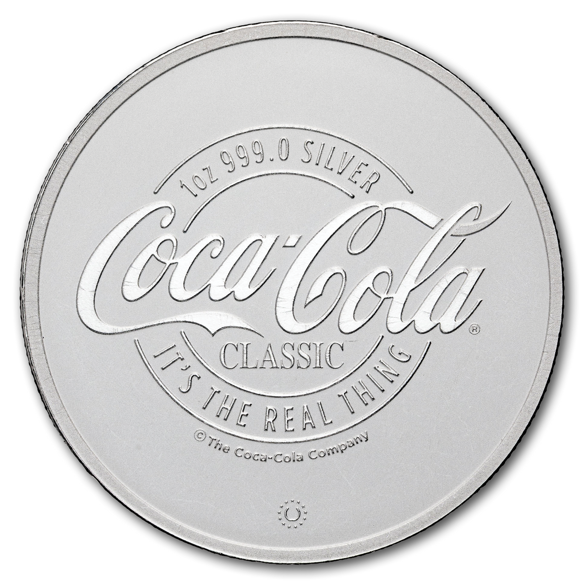 PAMP Coca-Cola Polar Bears 1oz Silver Coloured Coin