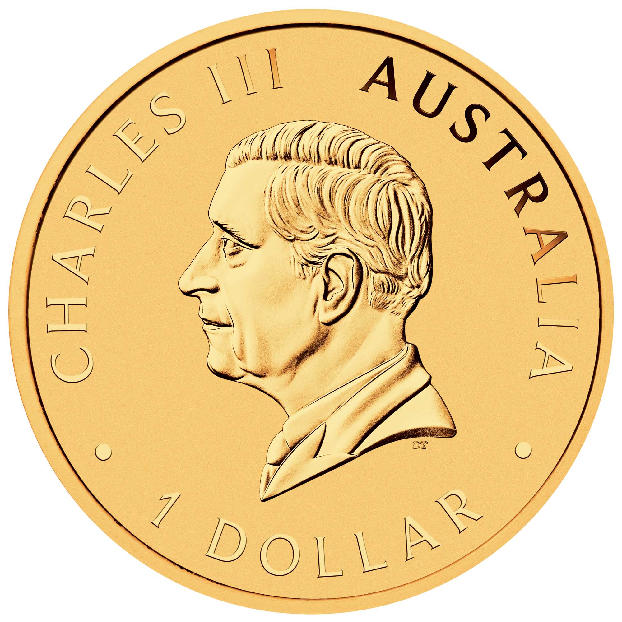 2025 Perth Mint Kookaburra 35th Anniversary 1oz Silver Gold-Plated Coin on Card