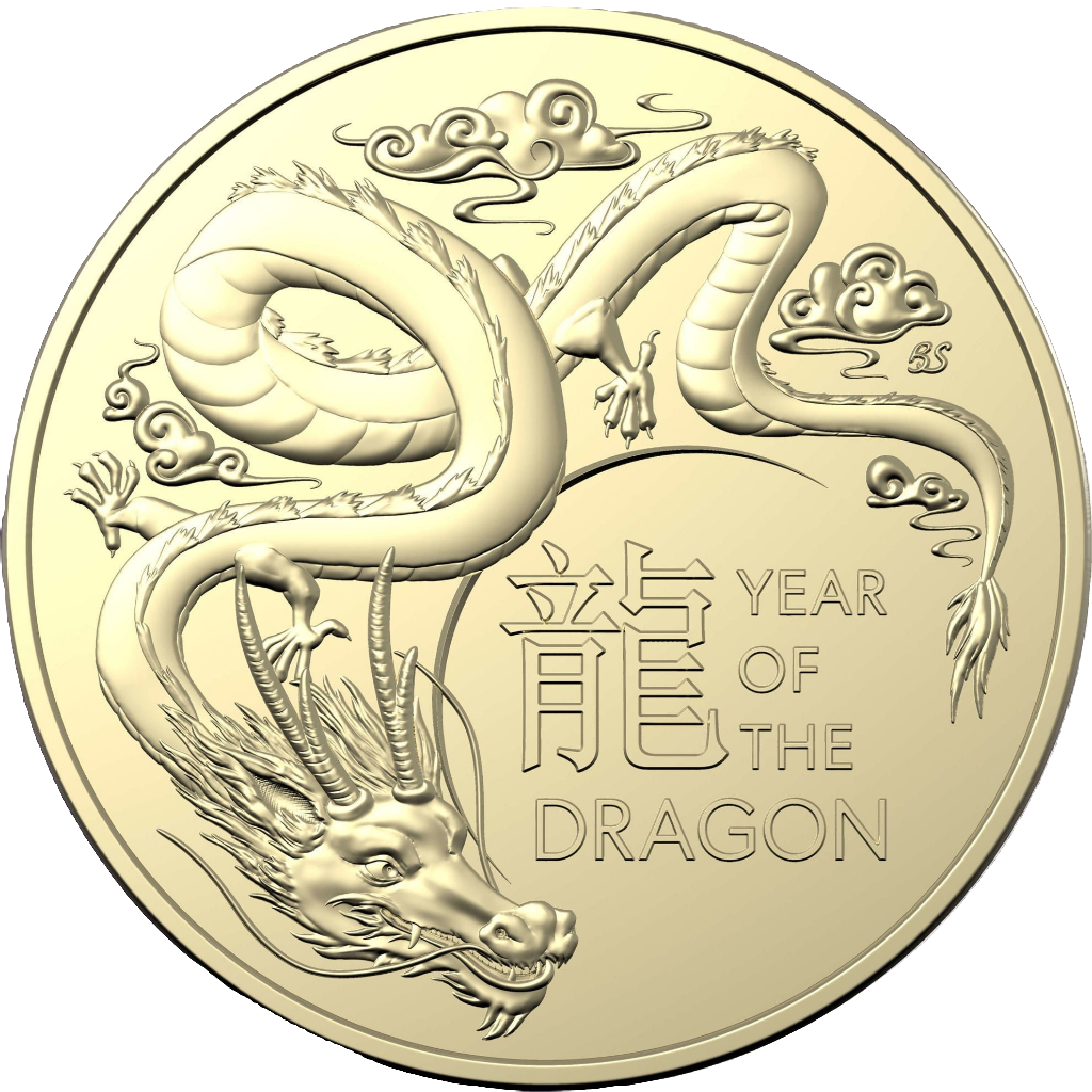 2024 RAM Lunar Dragon Two-Coin Unc