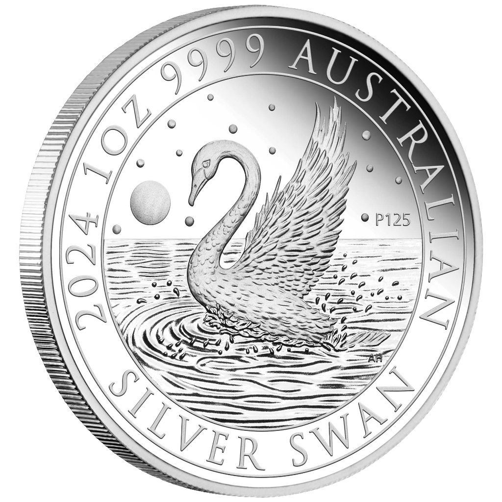 2024 Perth Mint Australian Swan 1oz Silver Proof Coin