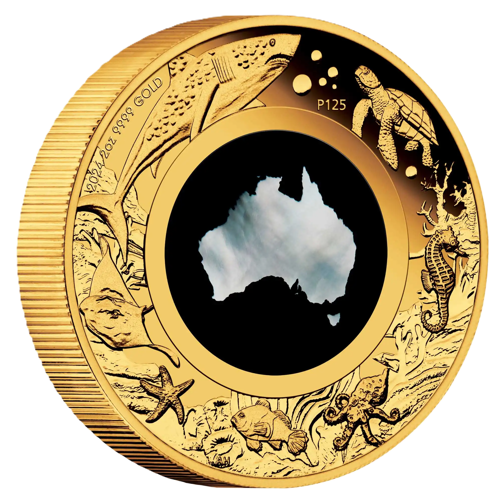 2024 Perth Mint Great Southern Land Mother of Pearl 2oz Gold Proof Coin