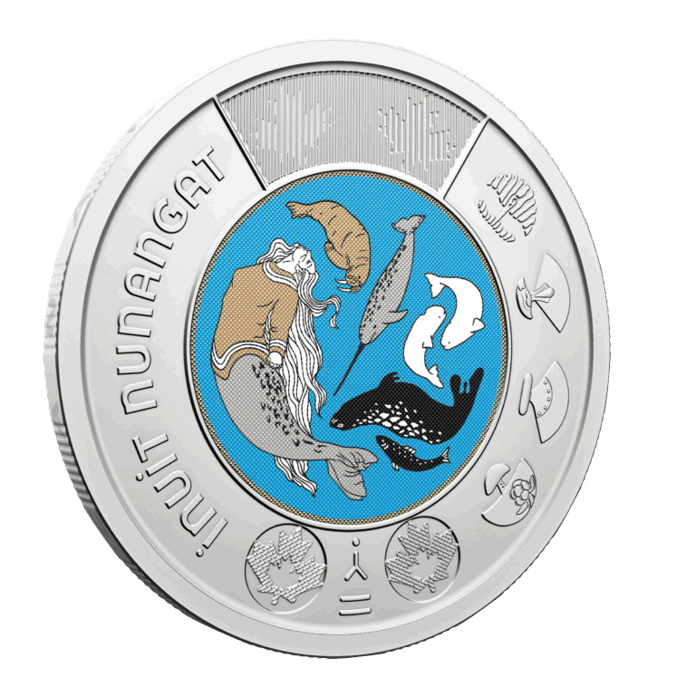 2024 Canada Coloured Celebrating Inuit Nunangat Special Wrapped Coin Roll