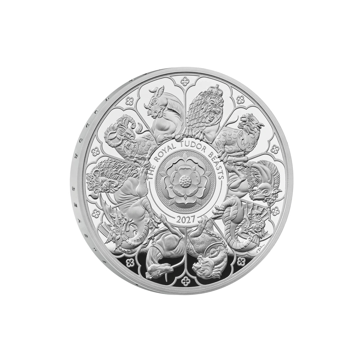 2027 Royal Mint Tudor Beasts The Completer 2oz Silver Proof Coin