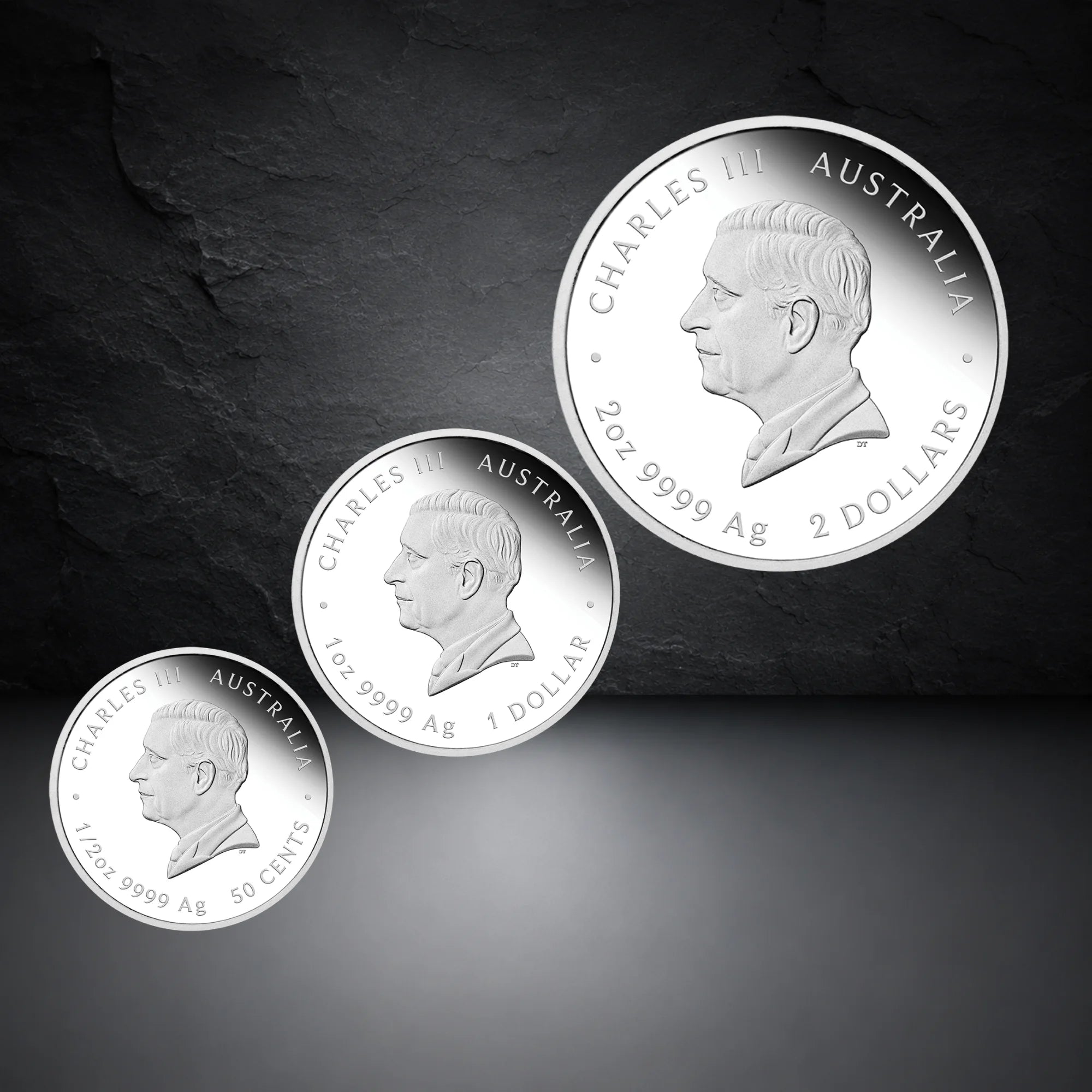 2027 Perth Mint Lunar Series III Goat Silver Proof Three Coin Set
