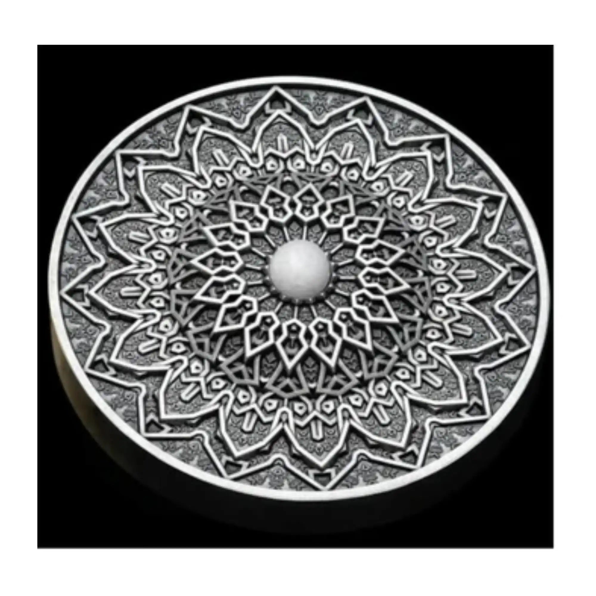2020 Fiji Mandala Art Persian 3oz Silver Antique Coin