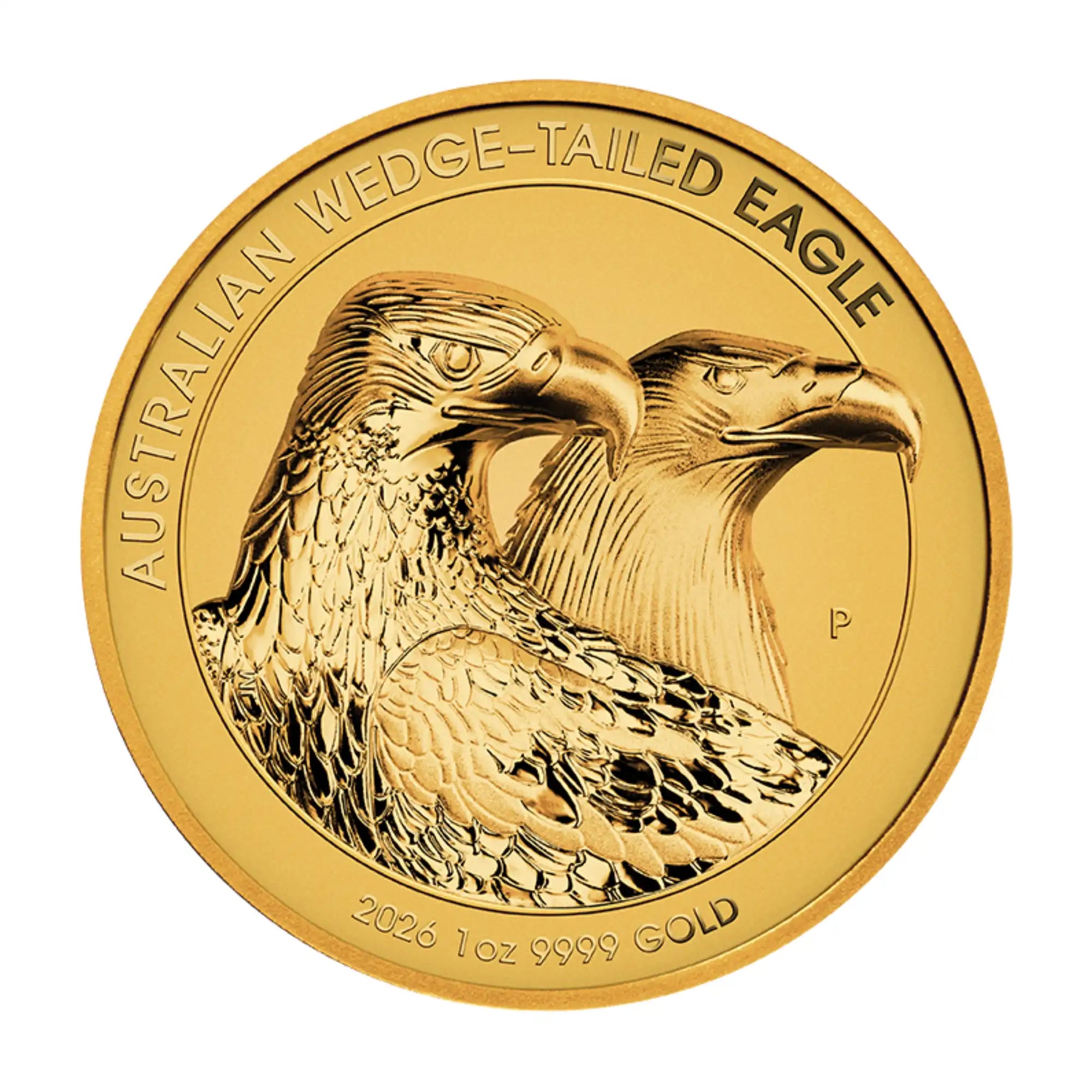 2026 Perth Mint Wedge-Tailed Eagle 1oz Gold Proof High Relief Coin