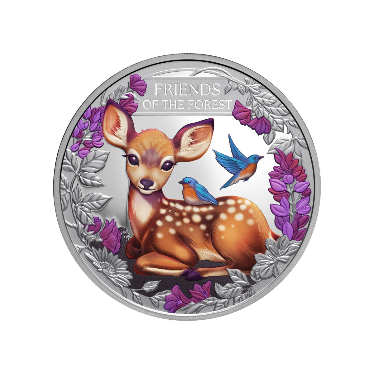 2026 Niue Friends of the Forest Fawn 1oz Silver Proof Coin