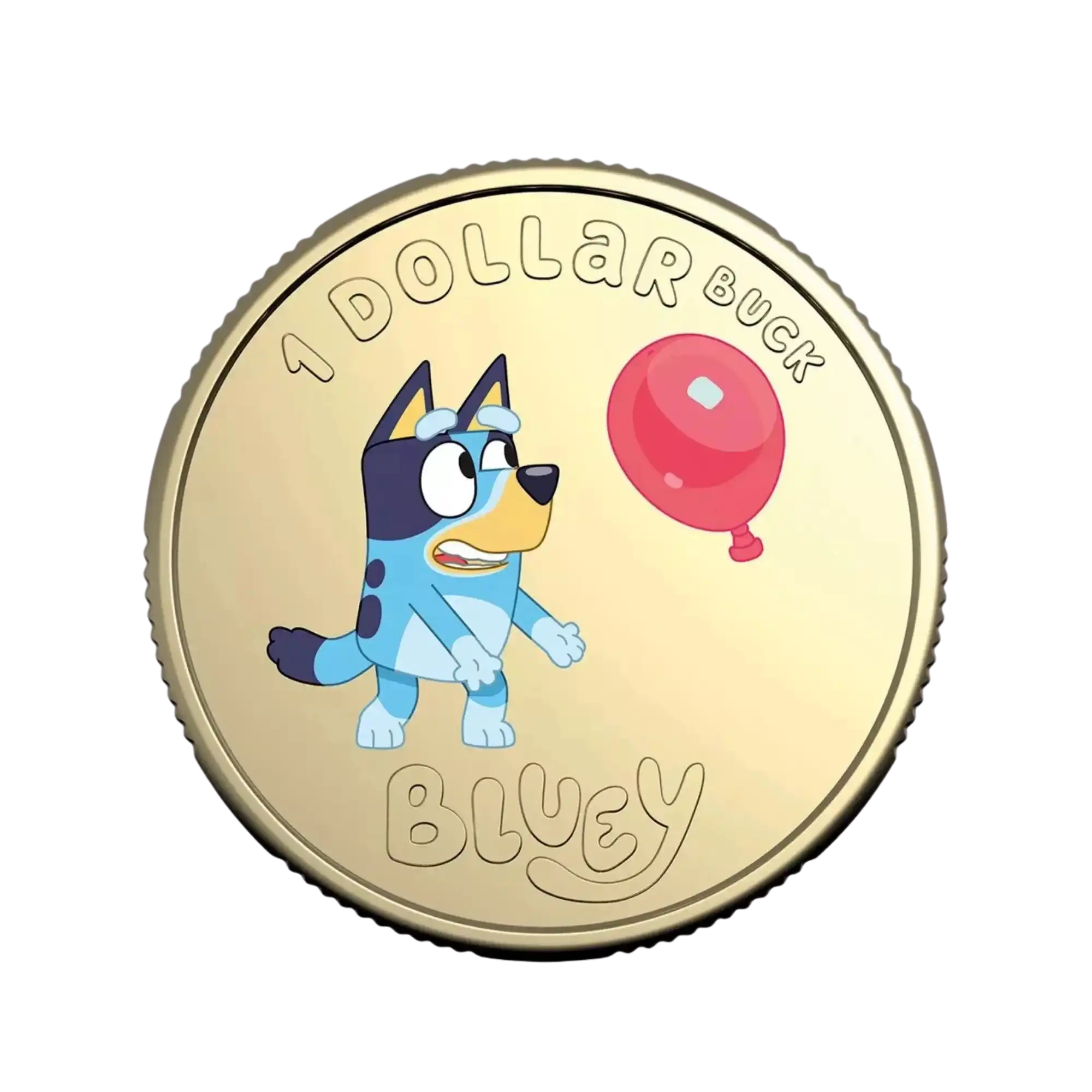 2024 Royal Australian Mint Coloured Bluey Limited Edition PNC