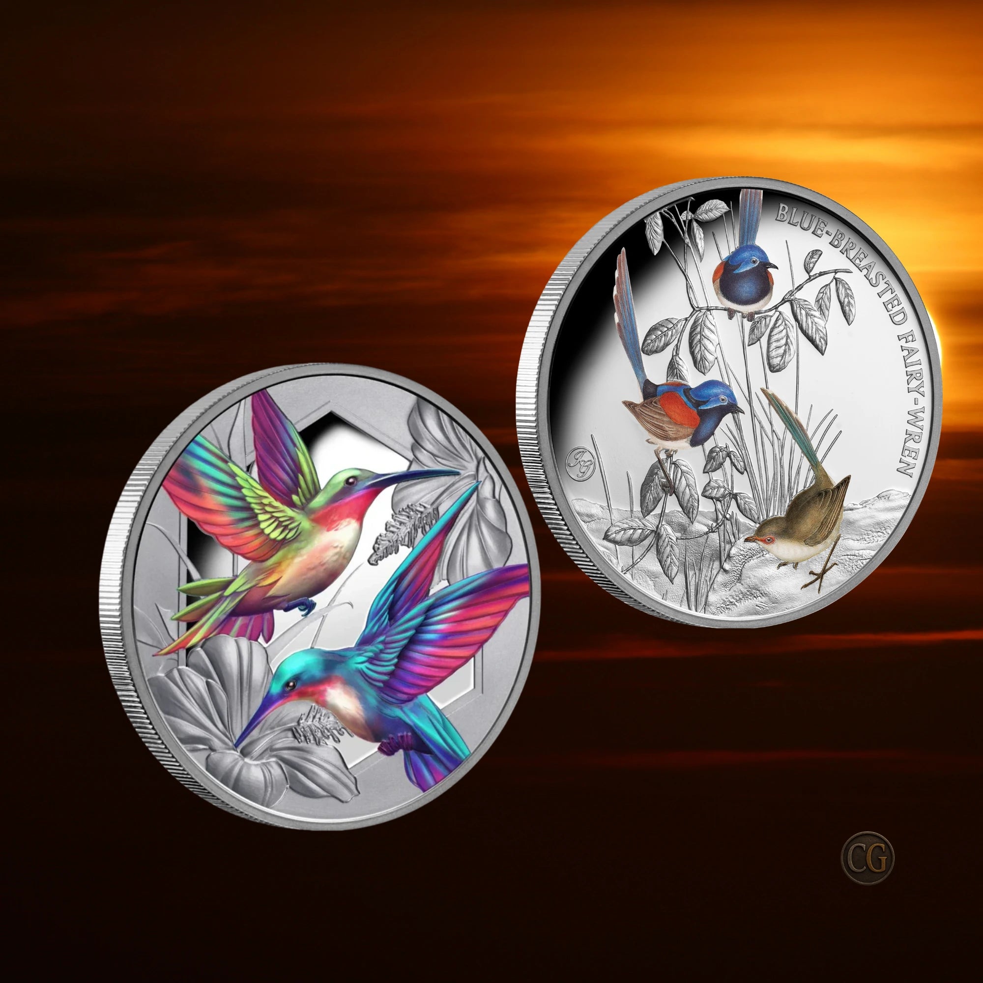 2025–2026 Niue Hummingbird & Fairy-Wren 2 Coin Collection