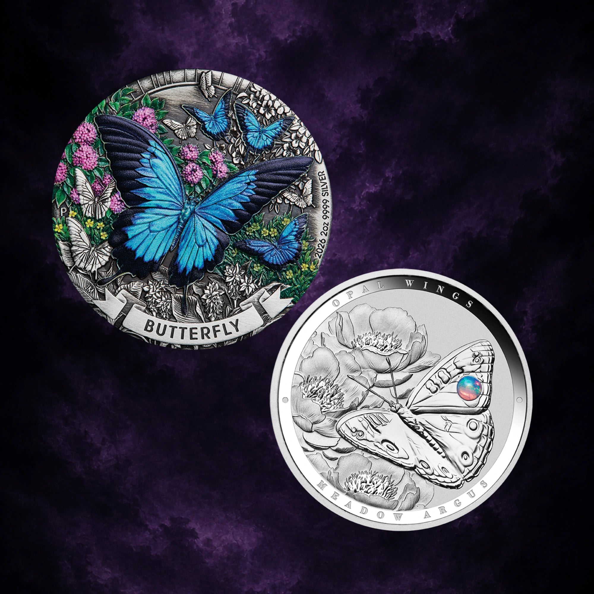 2026 Butterfly & Opal Wings Silver Coin Collection