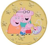 2026 Perth Mint Peppa Pig $1 Coin and Stamp Cover (PNC)