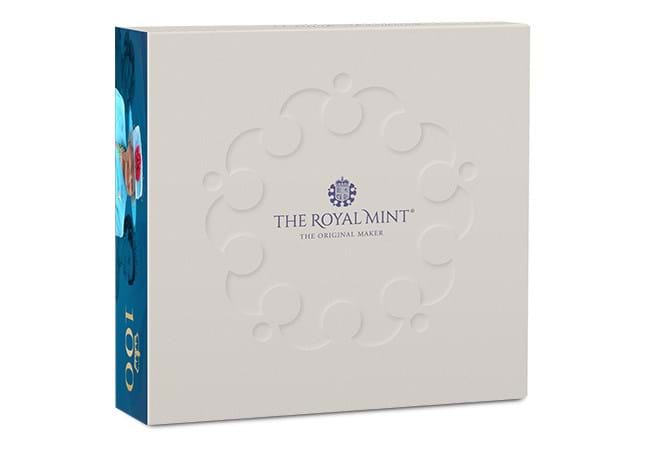 2026 Royal Mint QEII 100th Anniversary £5 Silver Proof Piedfort Coin