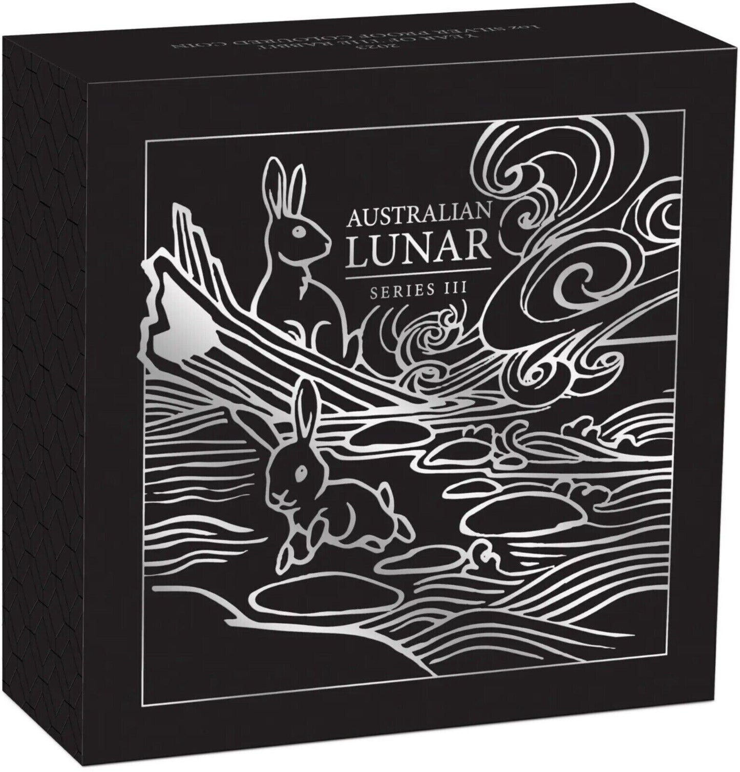 2023 Perth Mint Lunar Rabbit Silver proof 1/2oz coloured coin