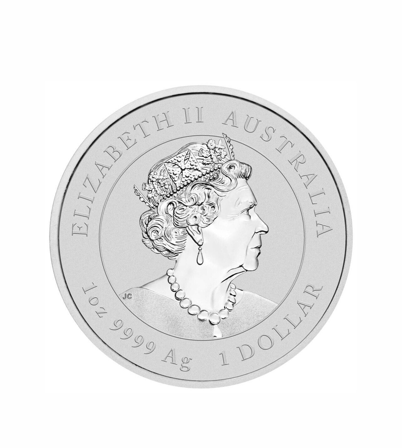 2023 Perth Mint Lunar Rabbit 1oz Silver Gilded Coin