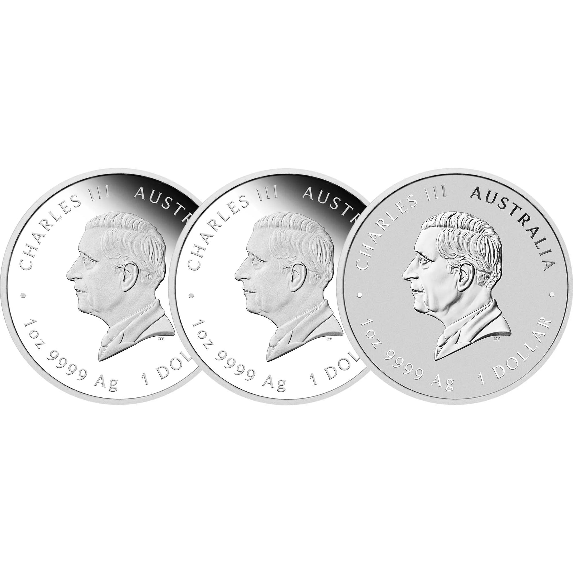 2026 Perth Mint Lunar Horse 1oz Silver Trio Set