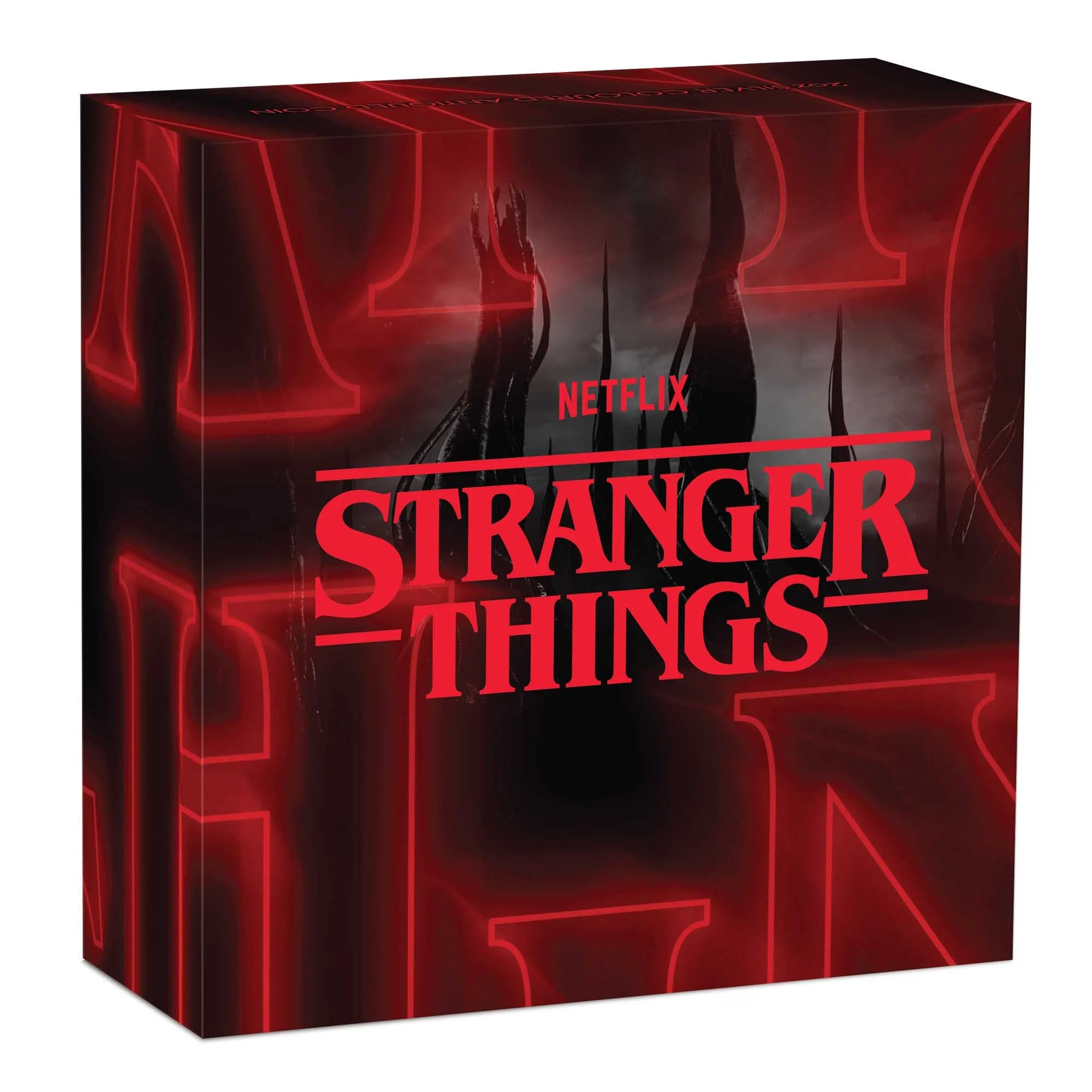 2026 Stranger Things Villains 2oz Silver Antiqued Coloured Coin