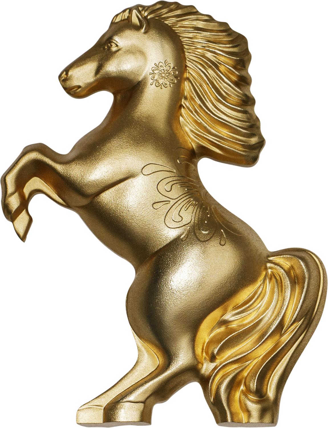 2026 Mongolia Lunar Year Wild Horse 1oz Silver Gilded Proof Coin - 888 mintage only