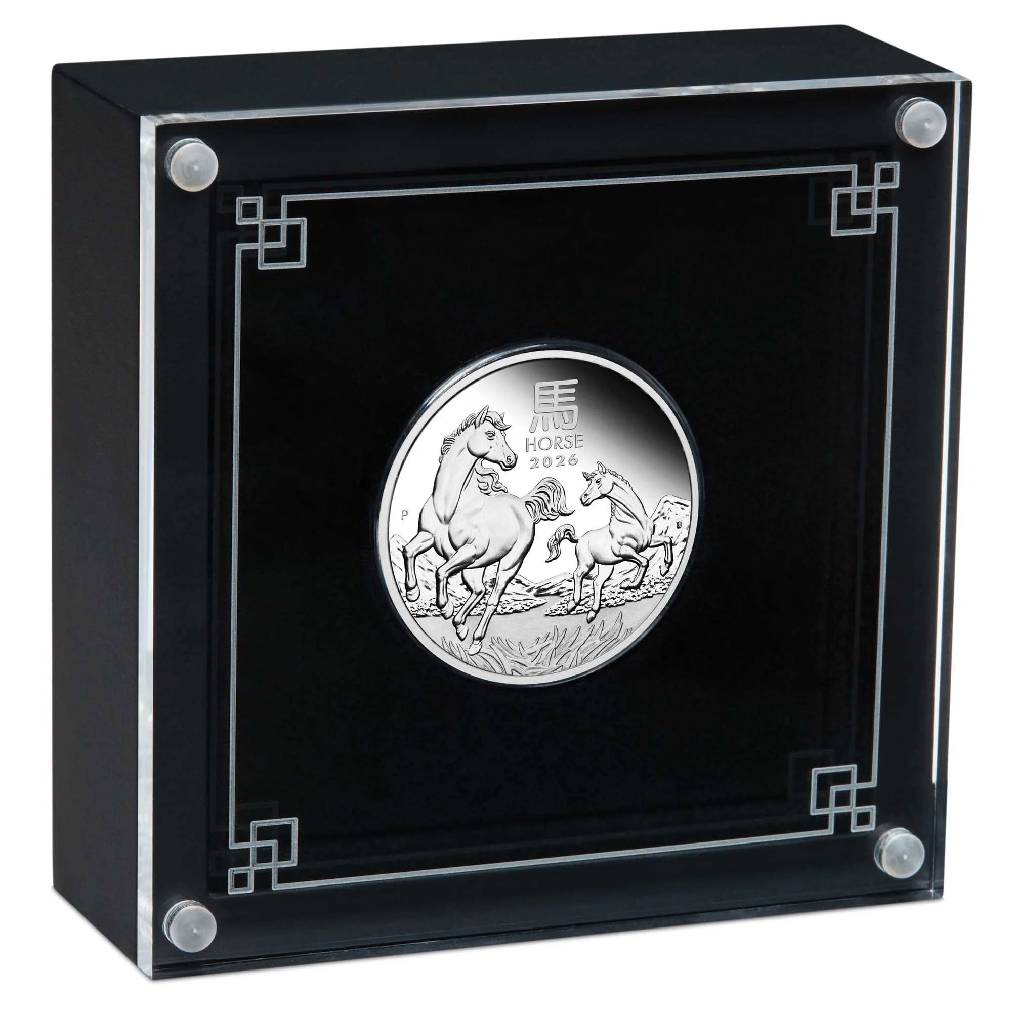 2026 Perth Mint Lunar Year of the Horse 1oz Silver Proof Coin