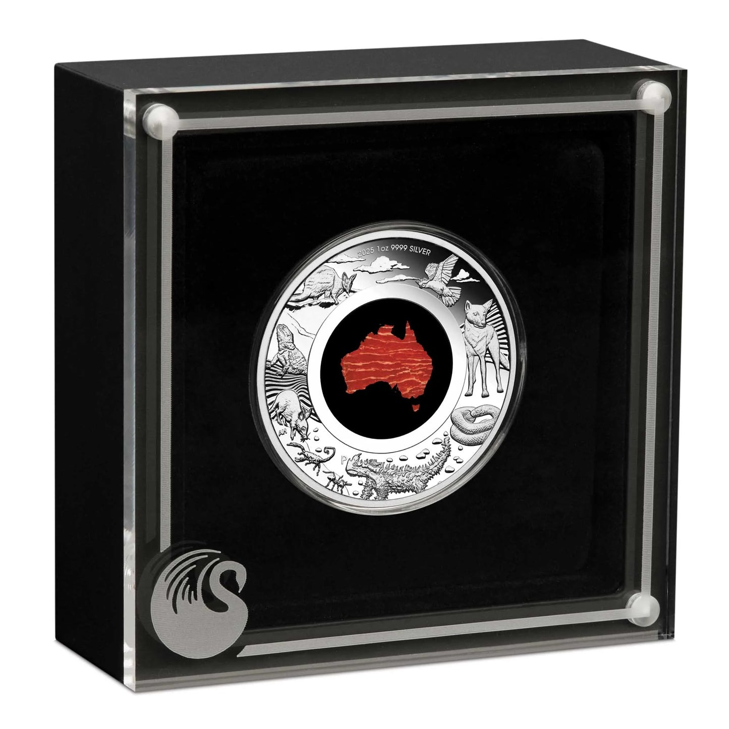 2025 Perth Mint Great Southern Land 1oz Silver Proof Snakeskin Jasper Coin