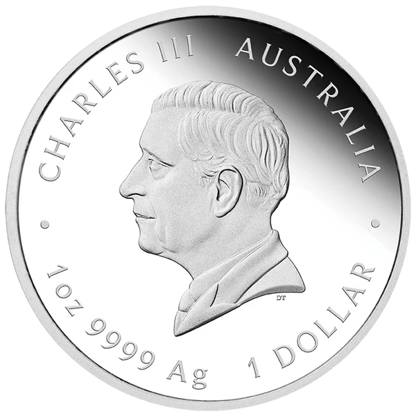 2025 Perth Mint 225th Anniversary Pillar Dollar 1oz Silver Proof Coin