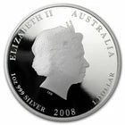 2008 Perth Mint Lunar Mouse 1oz Silver Proof Coin