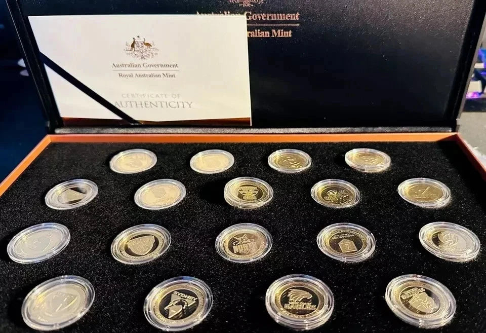 2023 RAM AFL 18 Proof Coin Collection